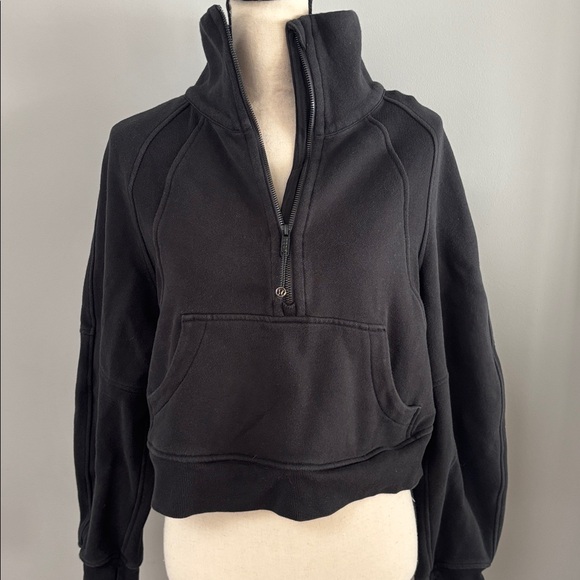 LULULEMON Black SCUBA Pullover Sweatshirt - Picture 1 of 6